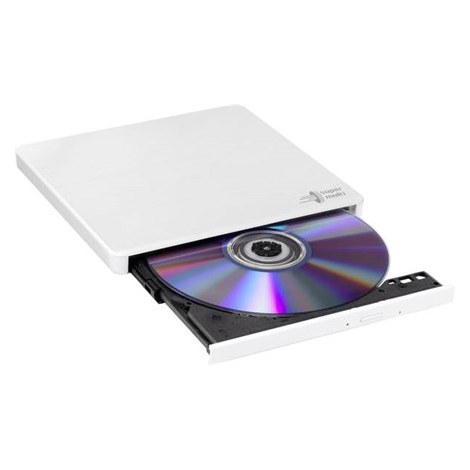 H.L Data Storage Ultra Slim Portable DVD-Writer White - 2